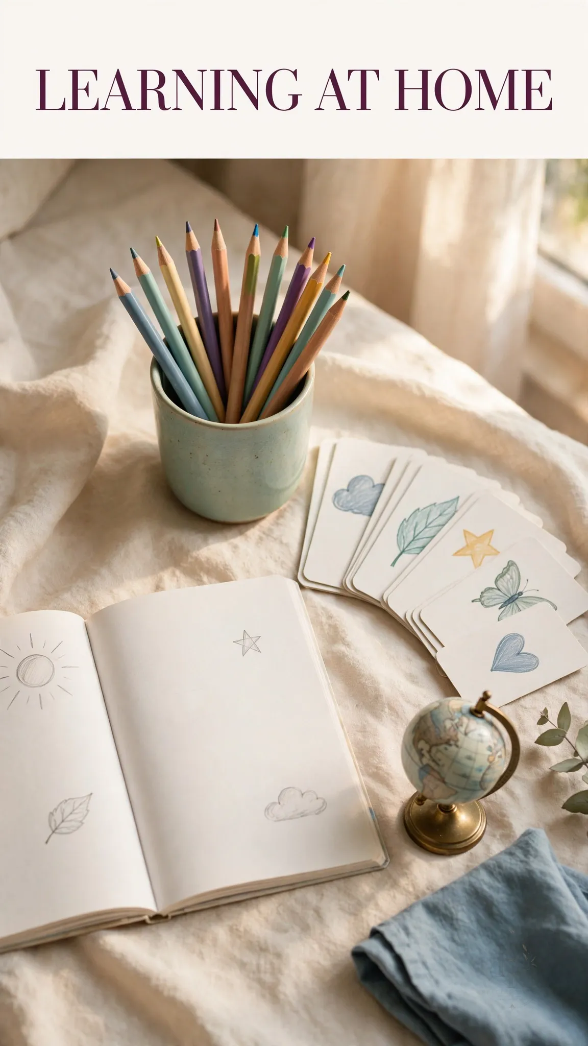 Creative learning materials for a child-led activity